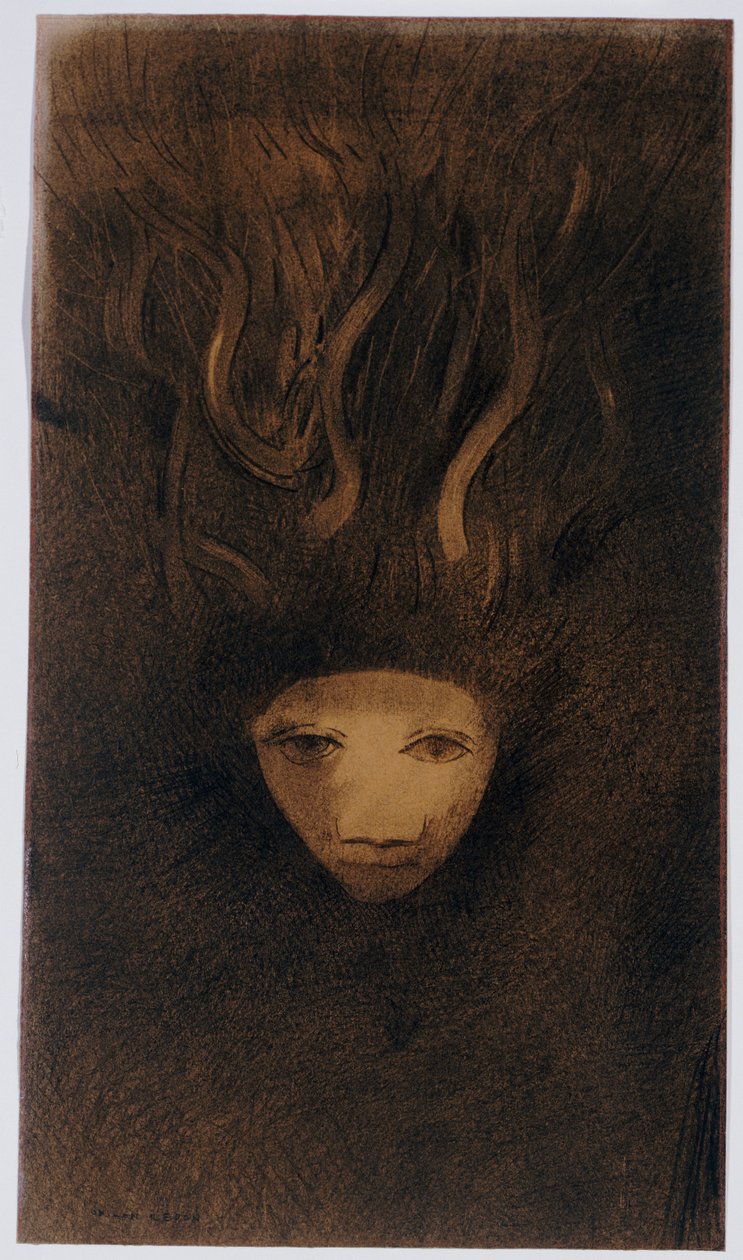 美杜莎 作者 奥迪隆·雷顿（Odilon Redon）