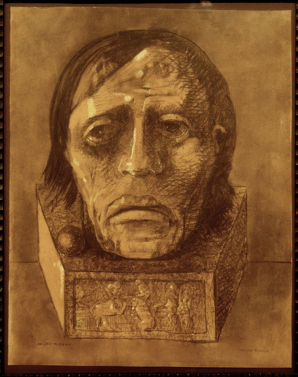 执行后 作者 奥迪隆·雷顿（Odilon Redon）