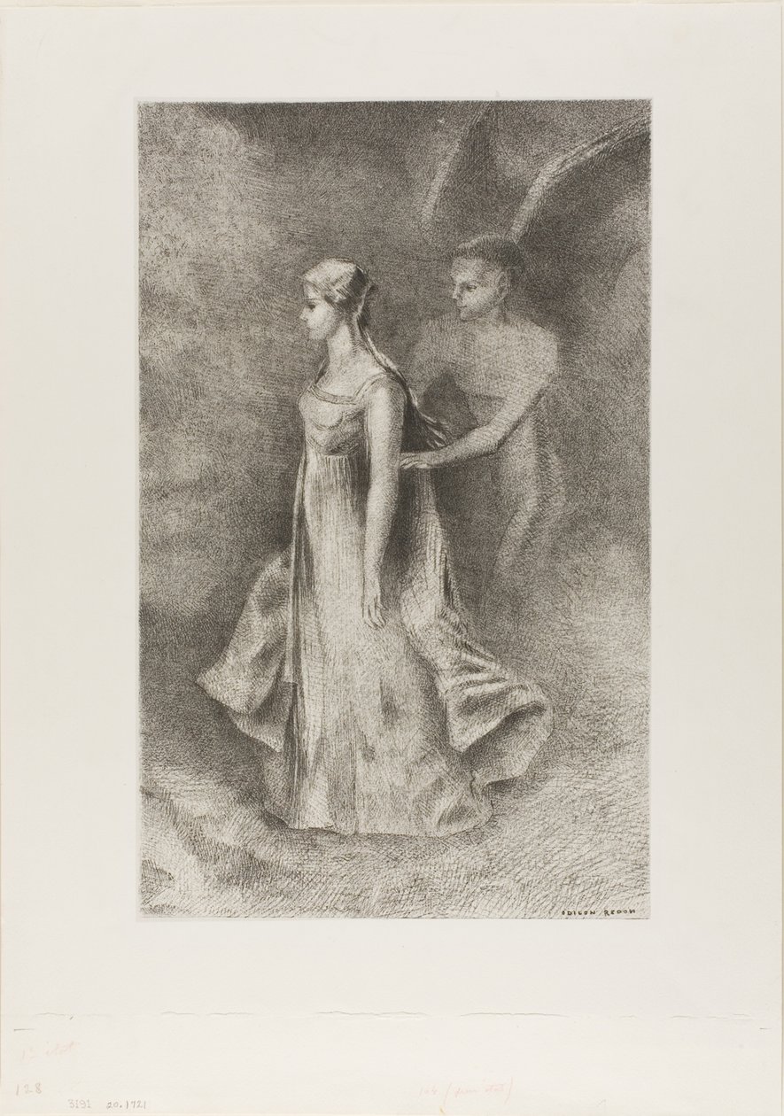 痴迷 作者 奥迪隆·雷顿（Odilon Redon）