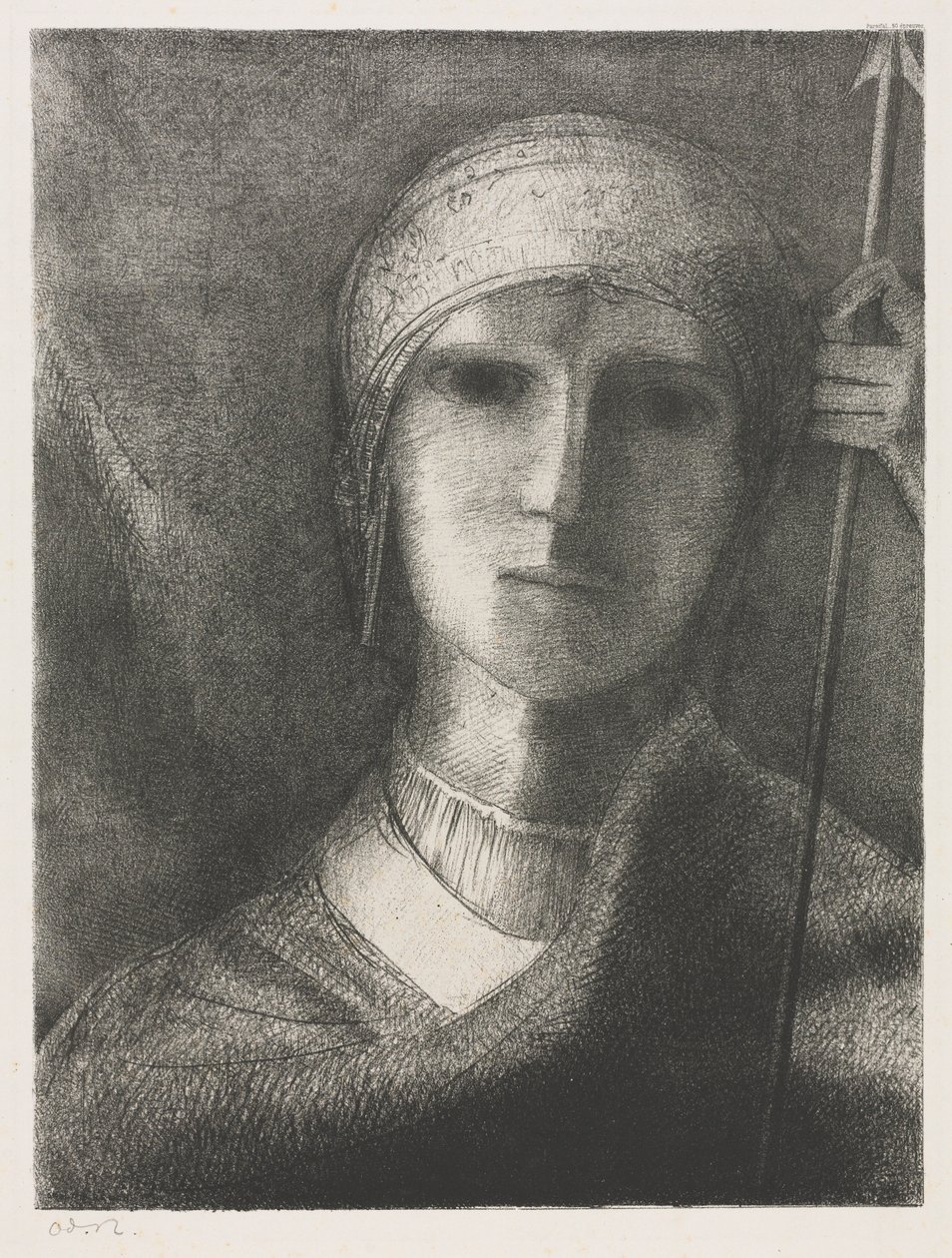 帕西法尔》，1892年。 作者 奥迪隆·雷顿（Odilon Redon）