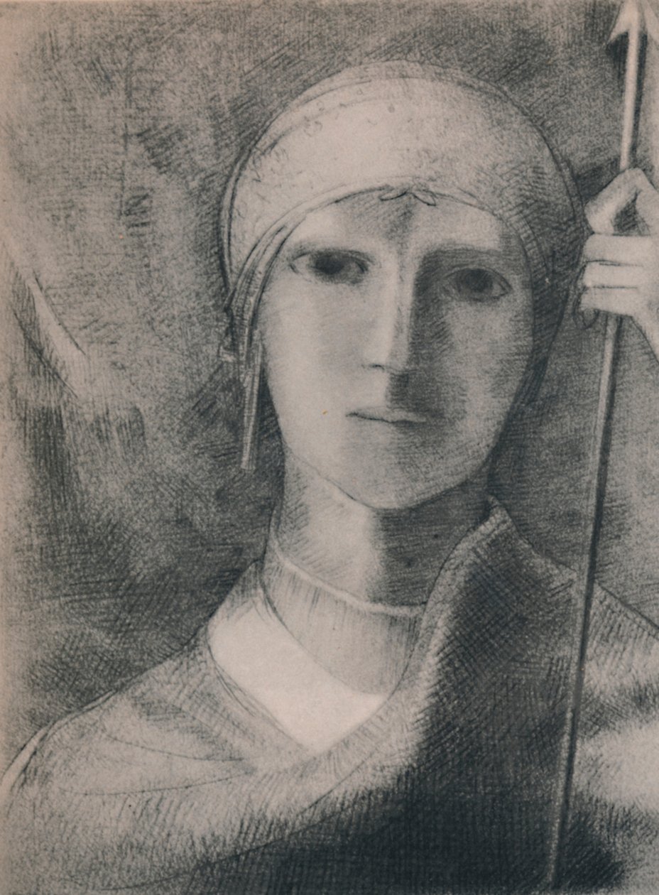 Parsifal，约1891年，1946年 作者 奥迪隆·雷顿（Odilon Redon）
