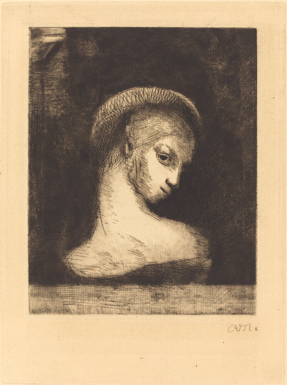 变态 作者 奥迪隆·雷顿（Odilon Redon）