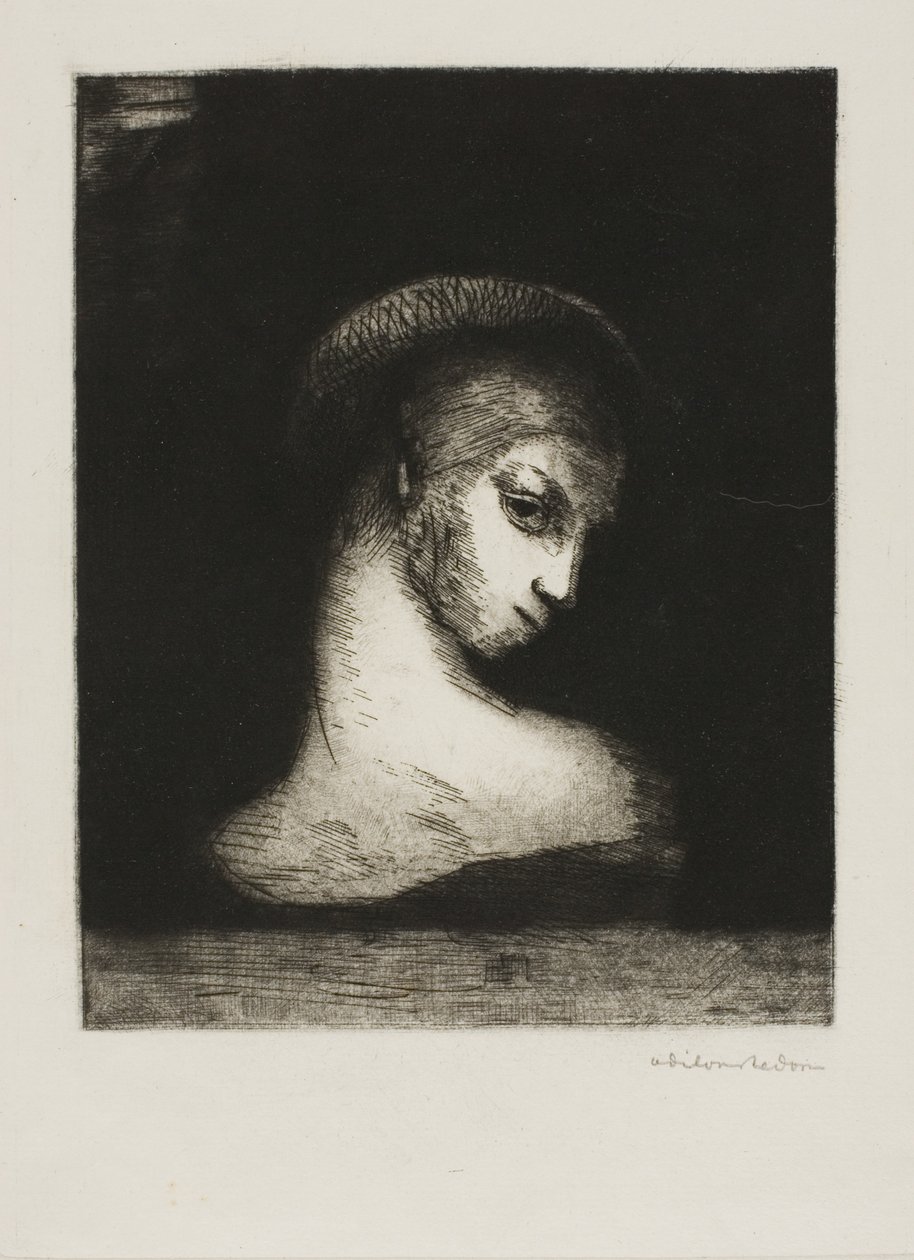 变态 作者 奥迪隆·雷顿（Odilon Redon）