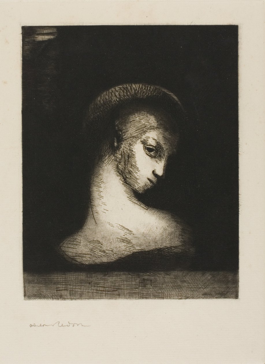 变态 作者 奥迪隆·雷顿（Odilon Redon）