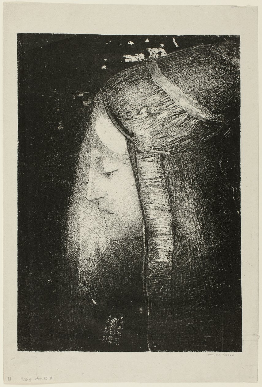 光的轮廓 作者 奥迪隆·雷顿（Odilon Redon）