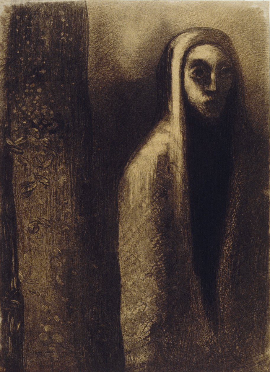 先知 作者 奥迪隆·雷顿（Odilon Redon）