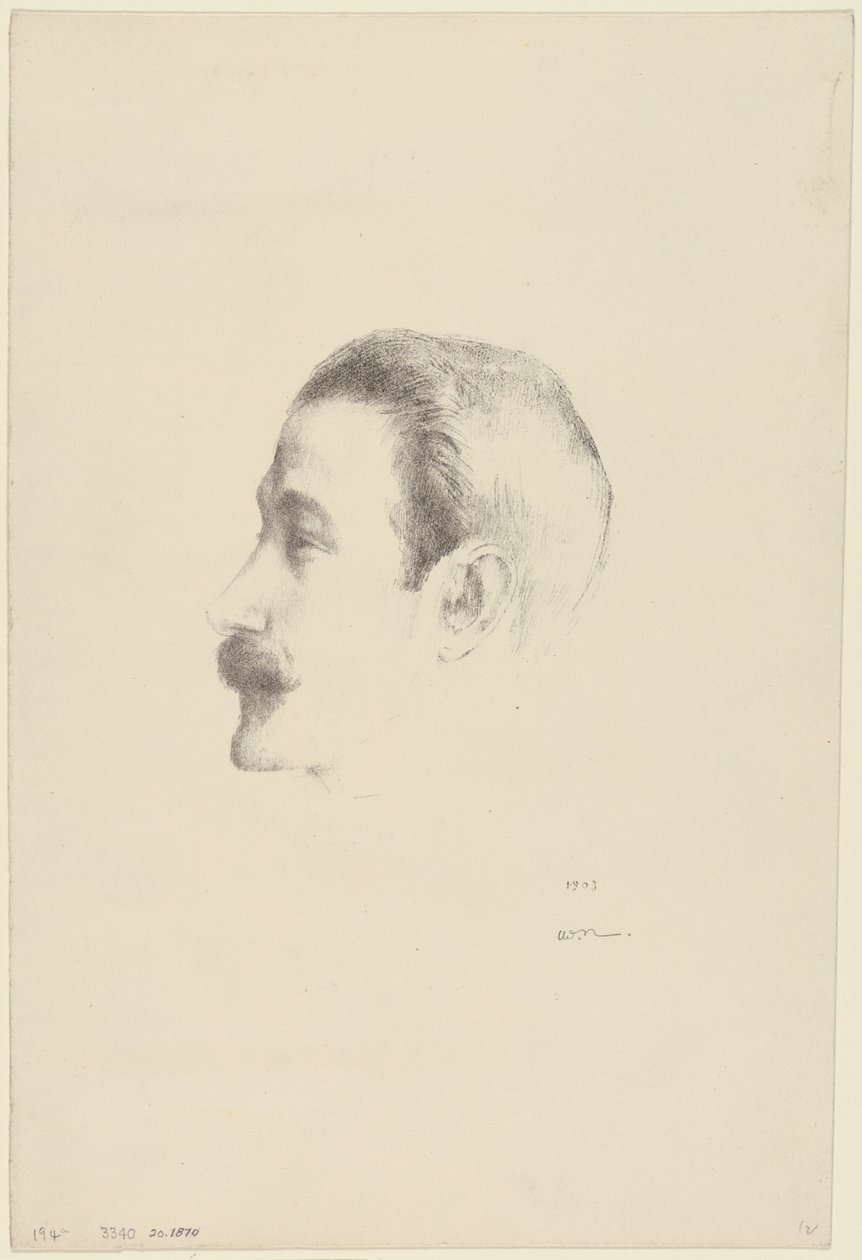 里卡多-比涅斯 作者 奥迪隆·雷顿（Odilon Redon）