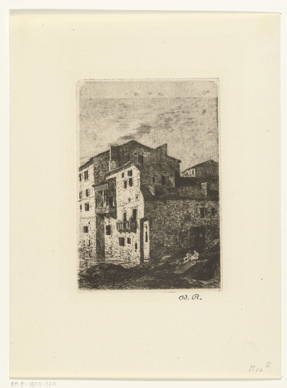 圣让-皮德港 作者 奥迪隆·雷顿（Odilon Redon）