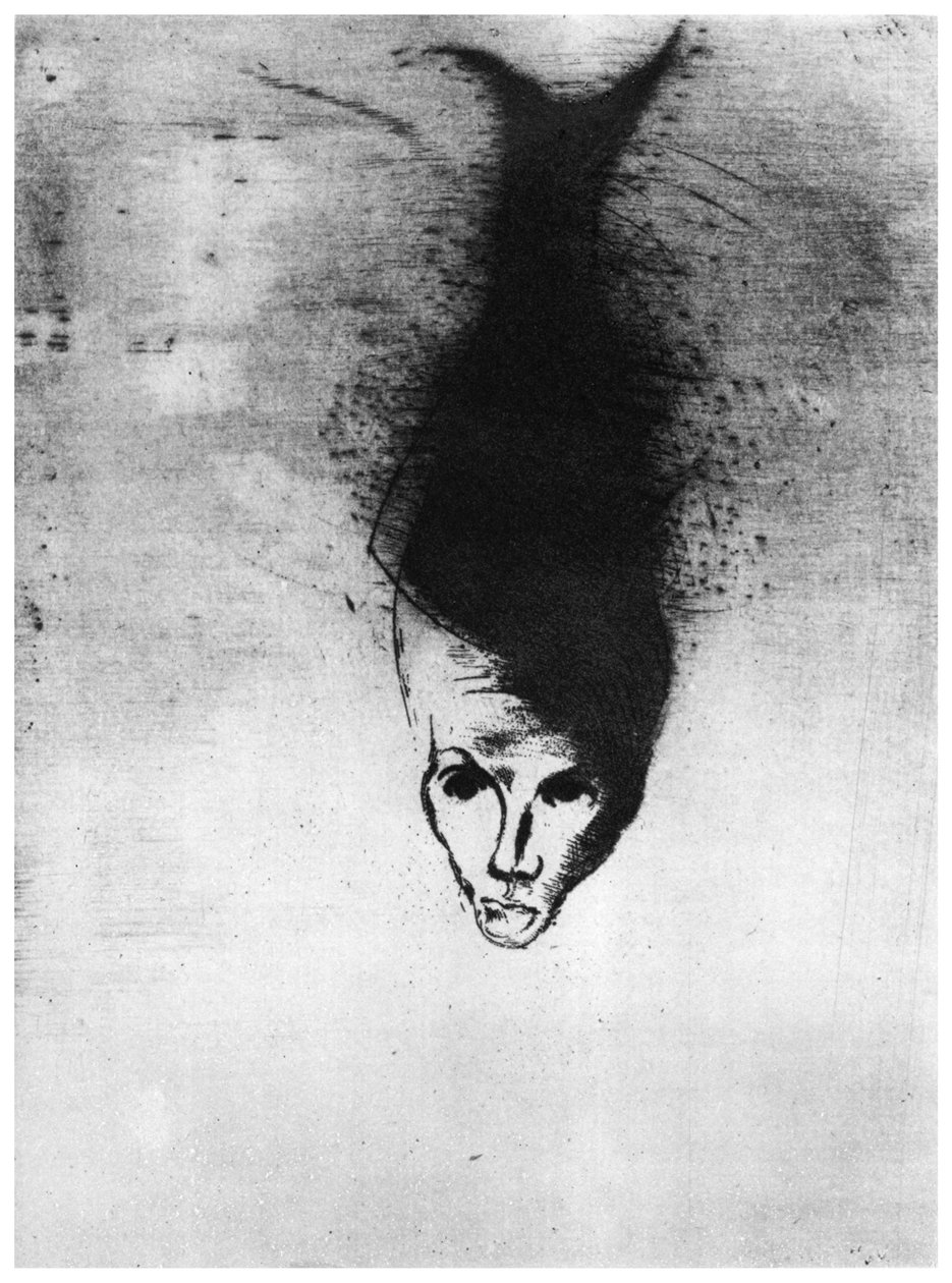 夏帕德（Sciapode），c1860-1910 1924年 作者 奥迪隆·雷顿（Odilon Redon）