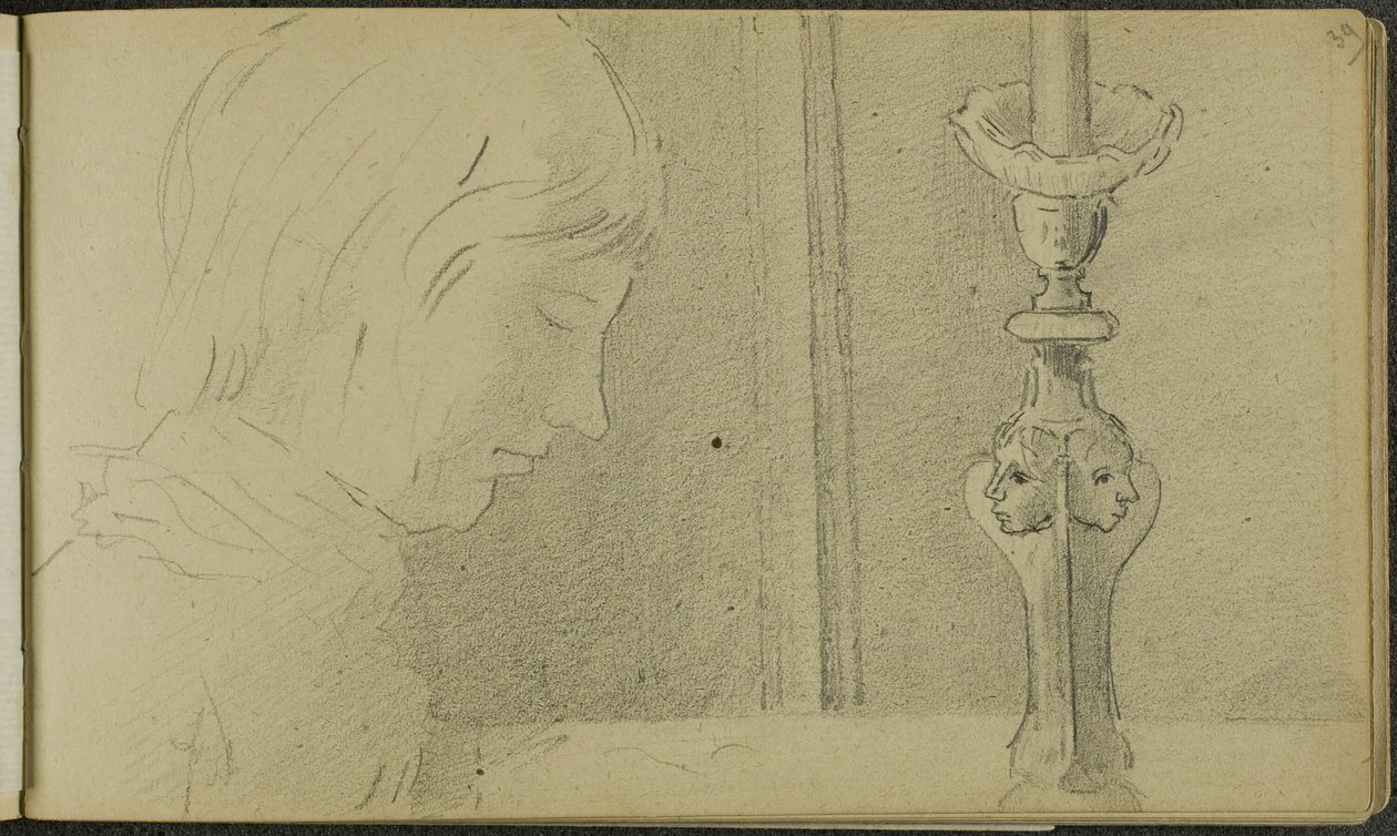 素描本 作者 奥迪隆·雷顿（Odilon Redon）