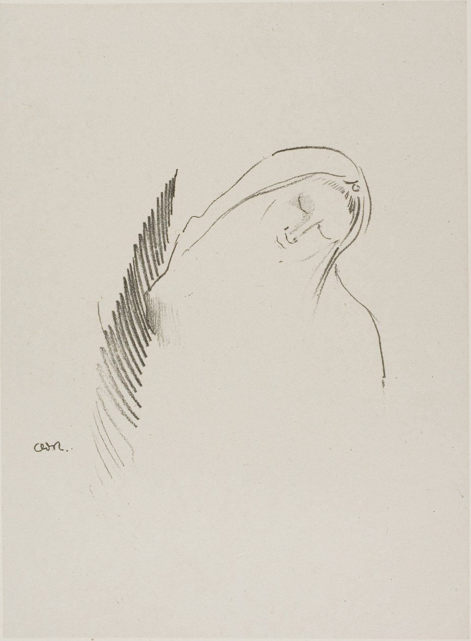 睡眠 作者 奥迪隆·雷顿（Odilon Redon）