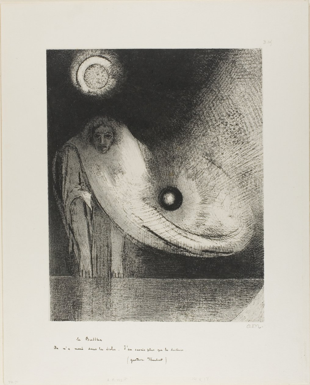佛陀 作者 奥迪隆·雷顿（Odilon Redon）