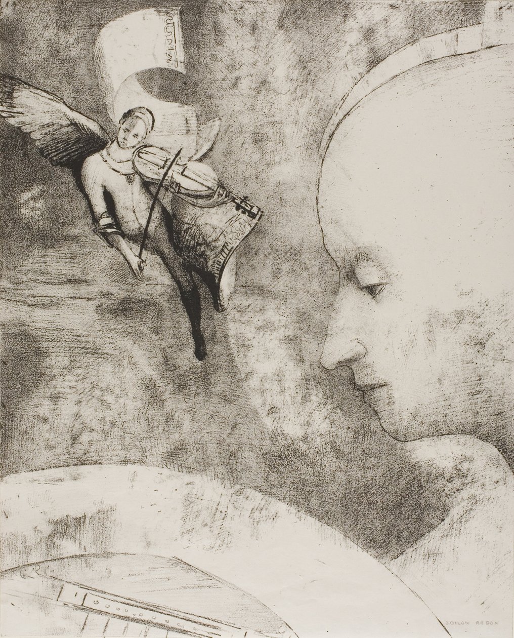 天体艺术 作者 奥迪隆·雷顿（Odilon Redon）