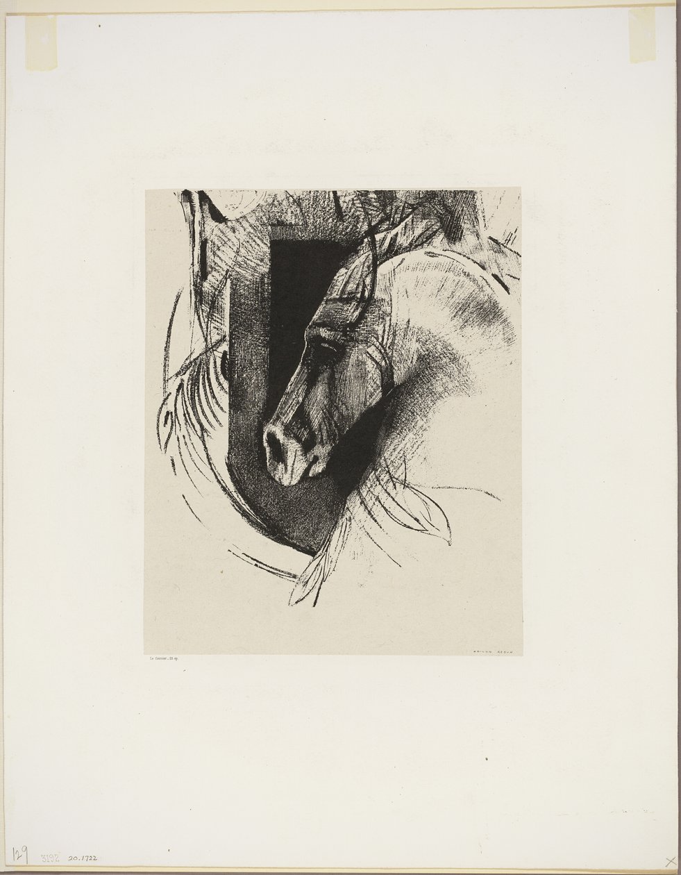 充电器 作者 奥迪隆·雷顿（Odilon Redon）