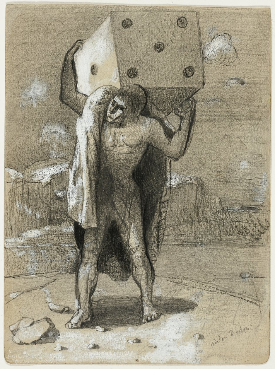 蝶》，又名《激情之重 作者 奥迪隆·雷顿（Odilon Redon）