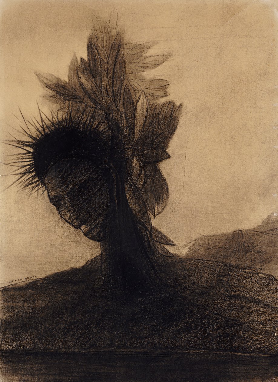 人树 作者 奥迪隆·雷顿（Odilon Redon）