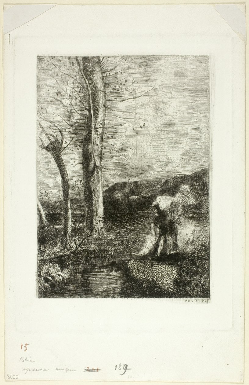 托比亚斯 作者 奥迪隆·雷顿（Odilon Redon）