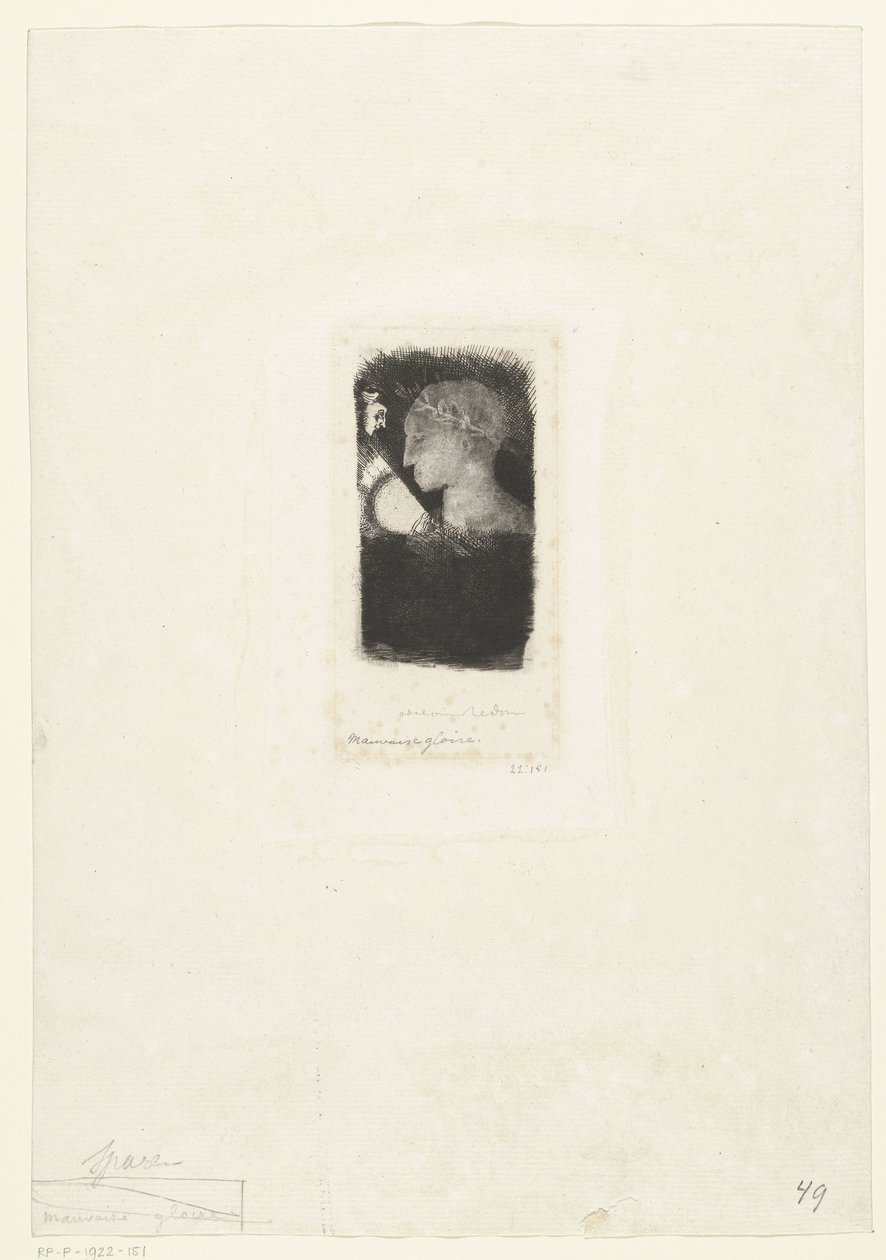 荣耀之舞
糟糕的荣耀 作者 奥迪隆·雷顿（Odilon Redon）