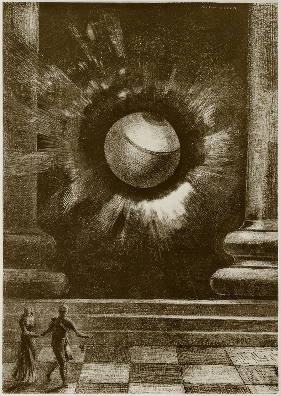 视力 作者 奥迪隆·雷顿（Odilon Redon）