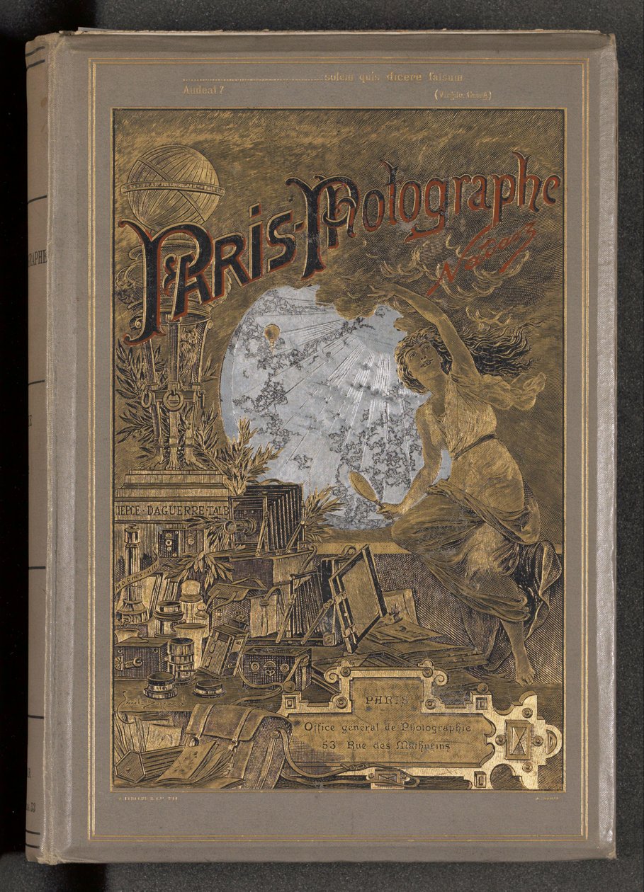 巴黎-摄影出版社 1891 年（标题在实物上） 作者 摄影总局