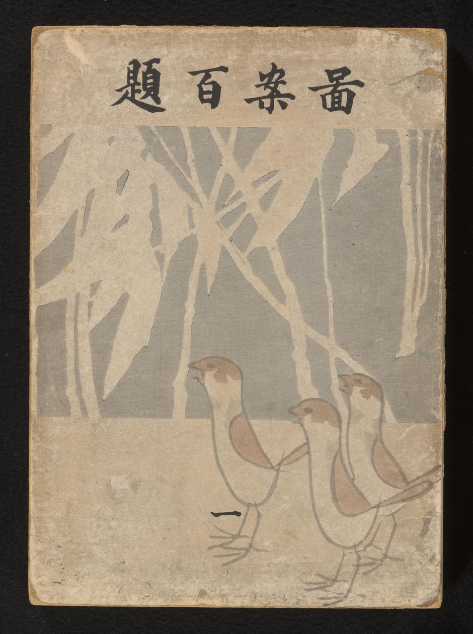一百种设计 - 第一部分
Zuan hyakudai - ichi（物体上的标题） 作者 荻野一水