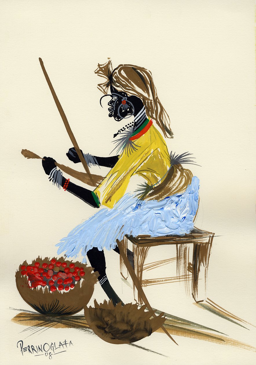 非洲儿童食品，2008年 作者 Oglafa Ebitari Perrin