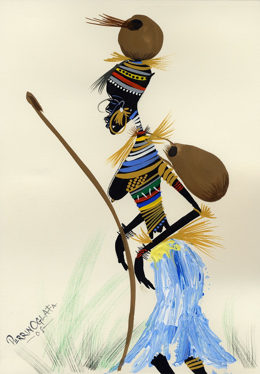 去寻找狩猎1，2008年 作者 Oglafa Ebitari Perrin