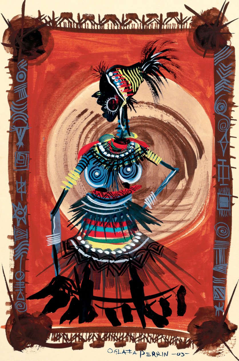 非洲母亲，2003年 作者 Oglafa Ebitari Perrin