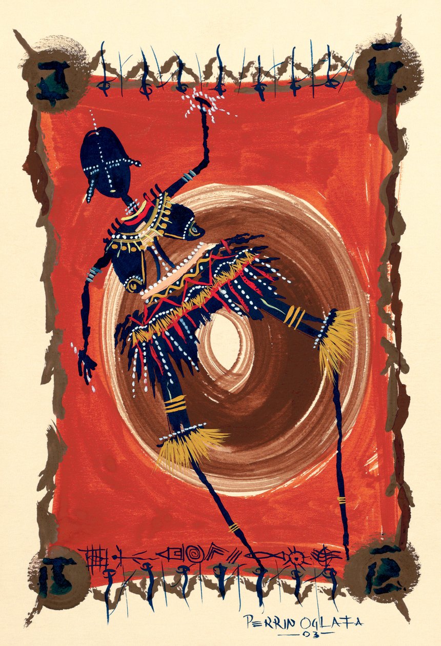 Stick Dance，2003 作者 Oglafa Ebitari Perrin