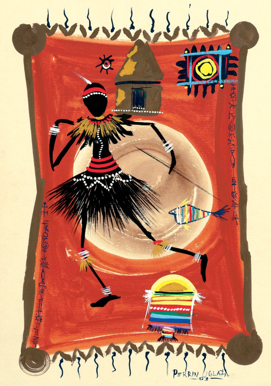 Block Dance 3,2003 作者 Oglafa Ebitari Perrin