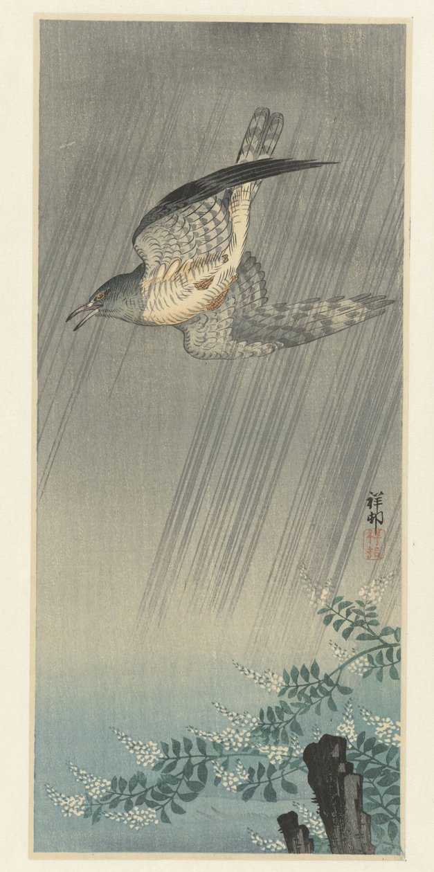 暴风雨中的布谷鸟 作者 大原功臣