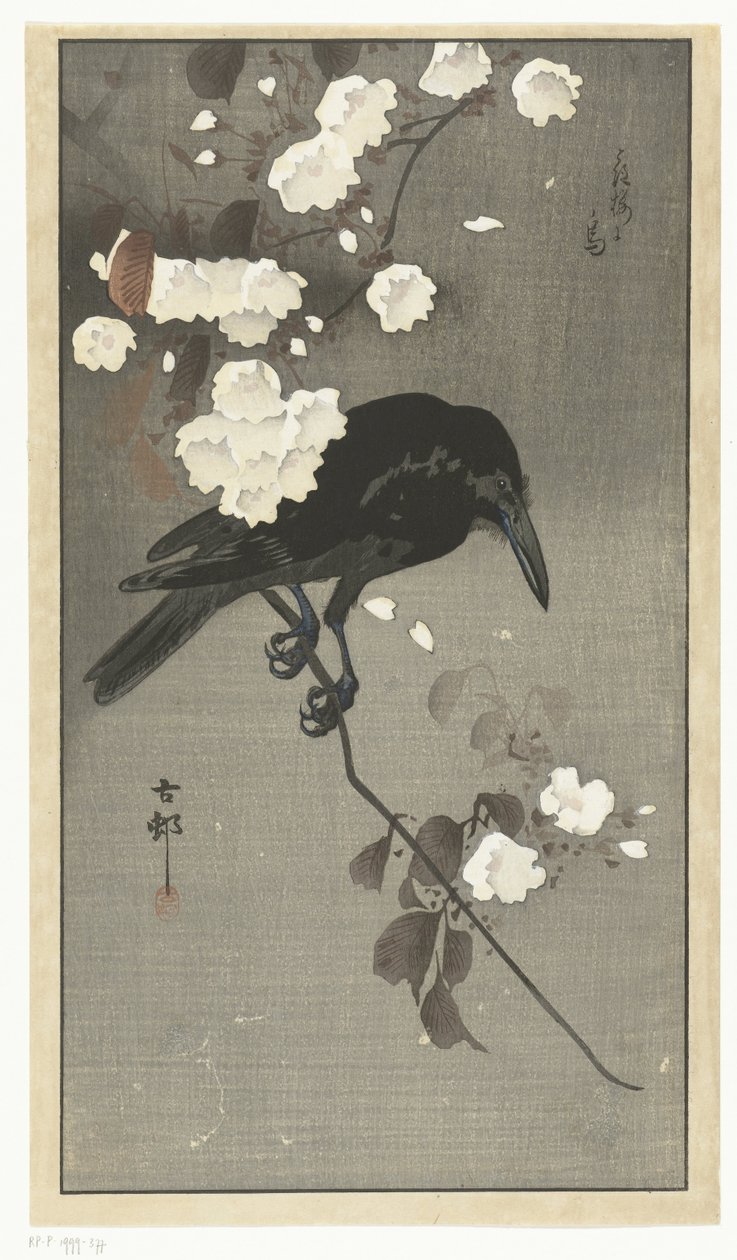 樱花乌鸦
花樱之鸟（物体上的标题） 作者 大原功臣