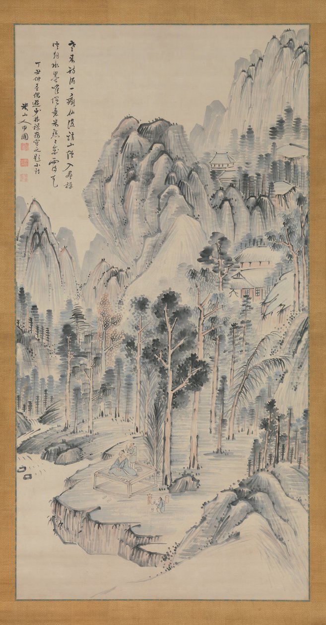 庄林寺，1817年。 作者 冈田北三进