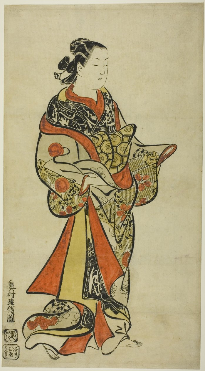站立花魁 作者 奥村昌信