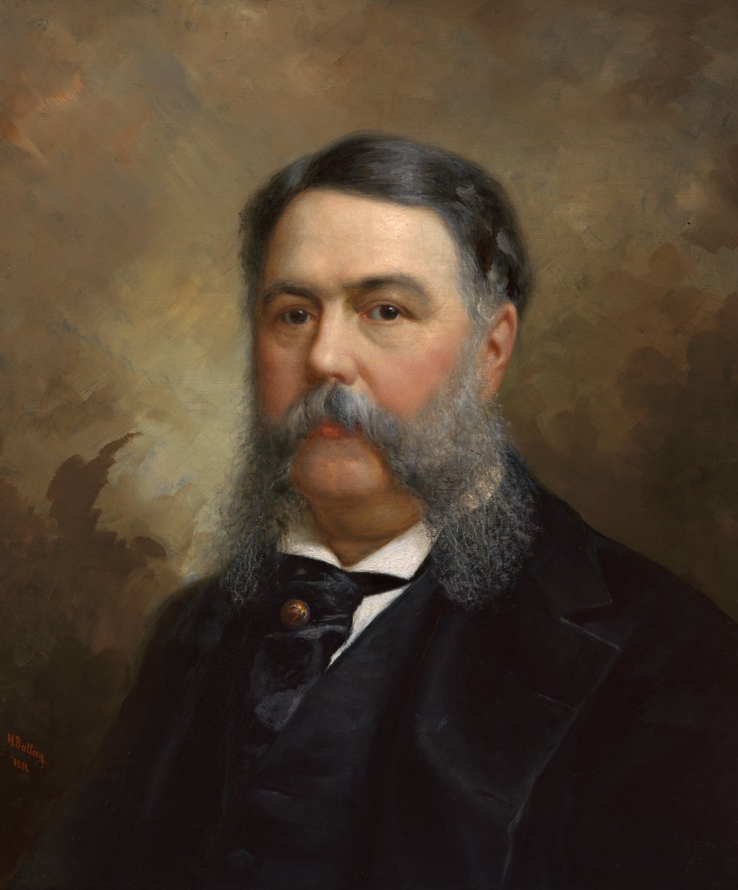Chester A. Arthur, 1881. 作者 奥莱·彼得·汉森·鲍林