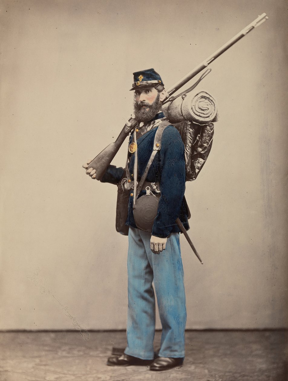 疲劳，行军命令，1866年。 作者 奥利弗·H·威拉德。