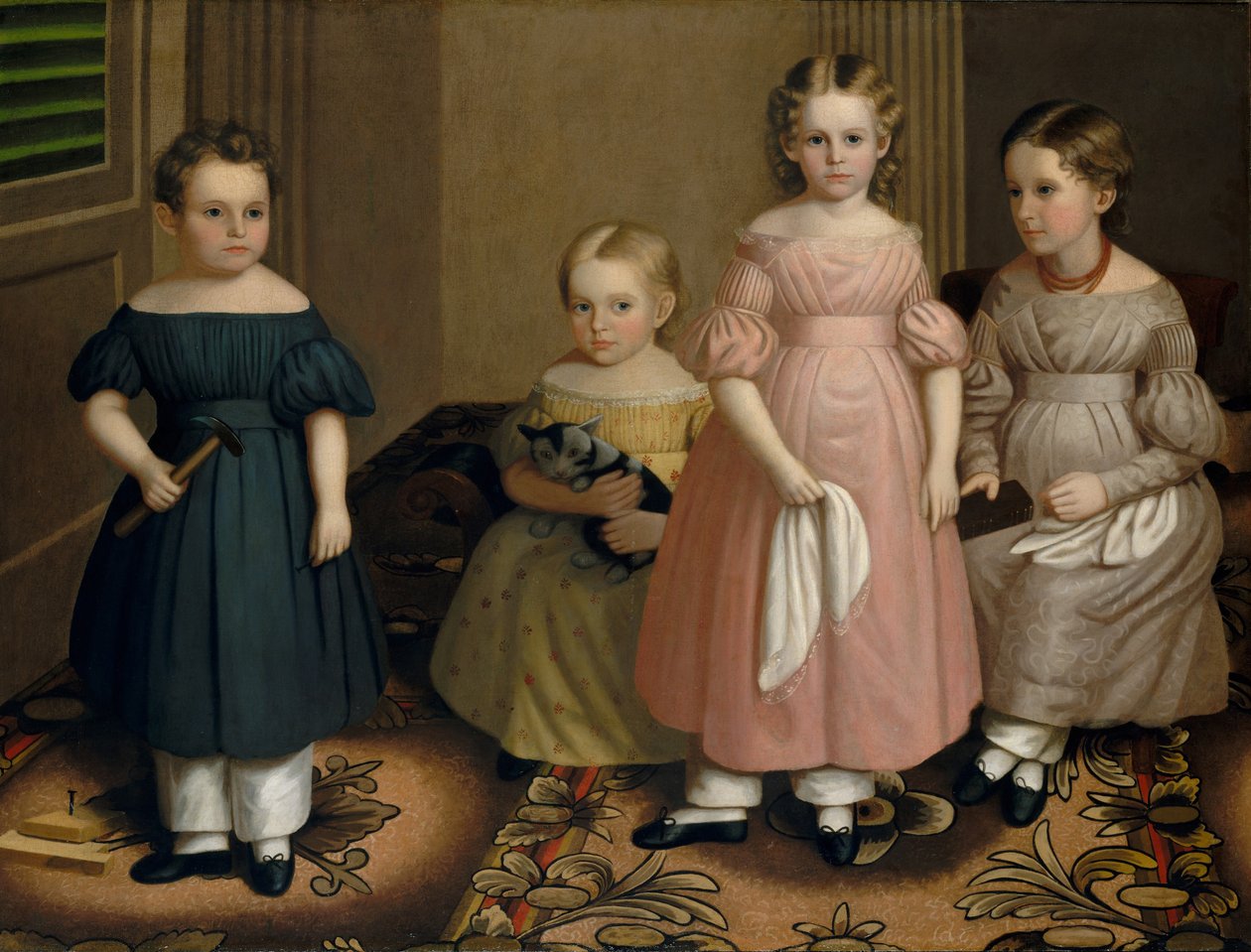 Alling Children，约1839年 作者 奥利弗·塔贝尔·埃迪
