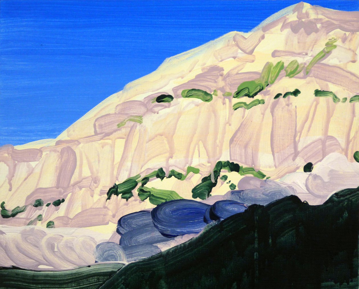 Leukerbad 13，2012 年（丙烯酸画布） 作者 奥利维尔·莫雷尔（Olivier Morel）