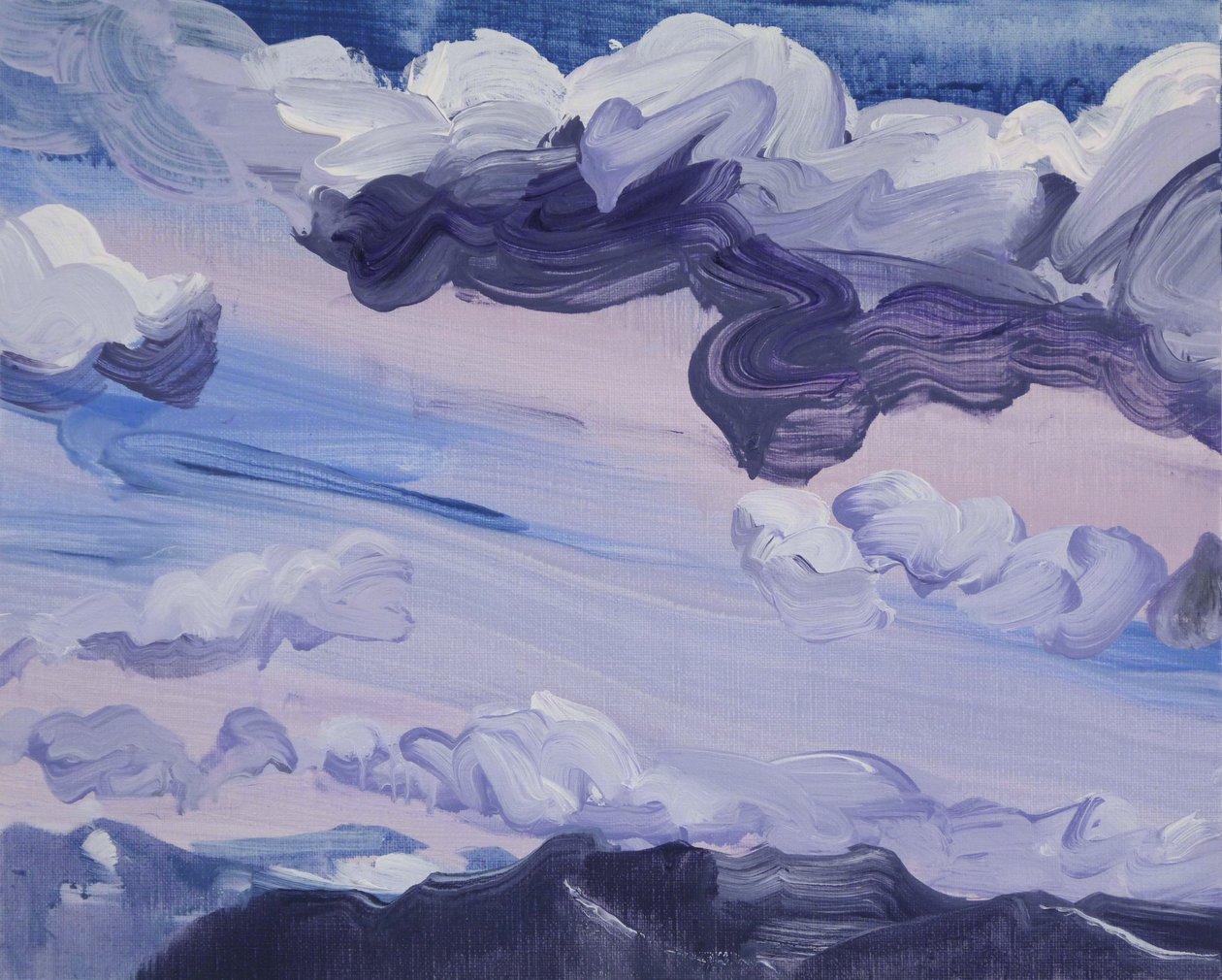 Leukerbad 3，2012 年（丙烯酸画布） 作者 奥利维尔·莫雷尔（Olivier Morel）