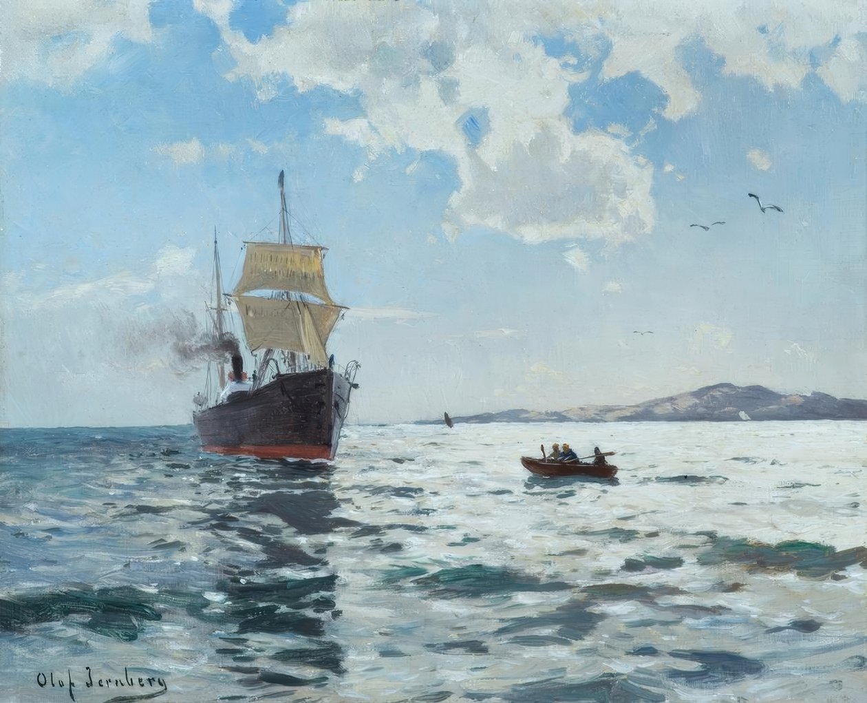 O.Jernberg，海军舰船 作者 奥洛夫·杰恩伯格（Olof Jernberg）
