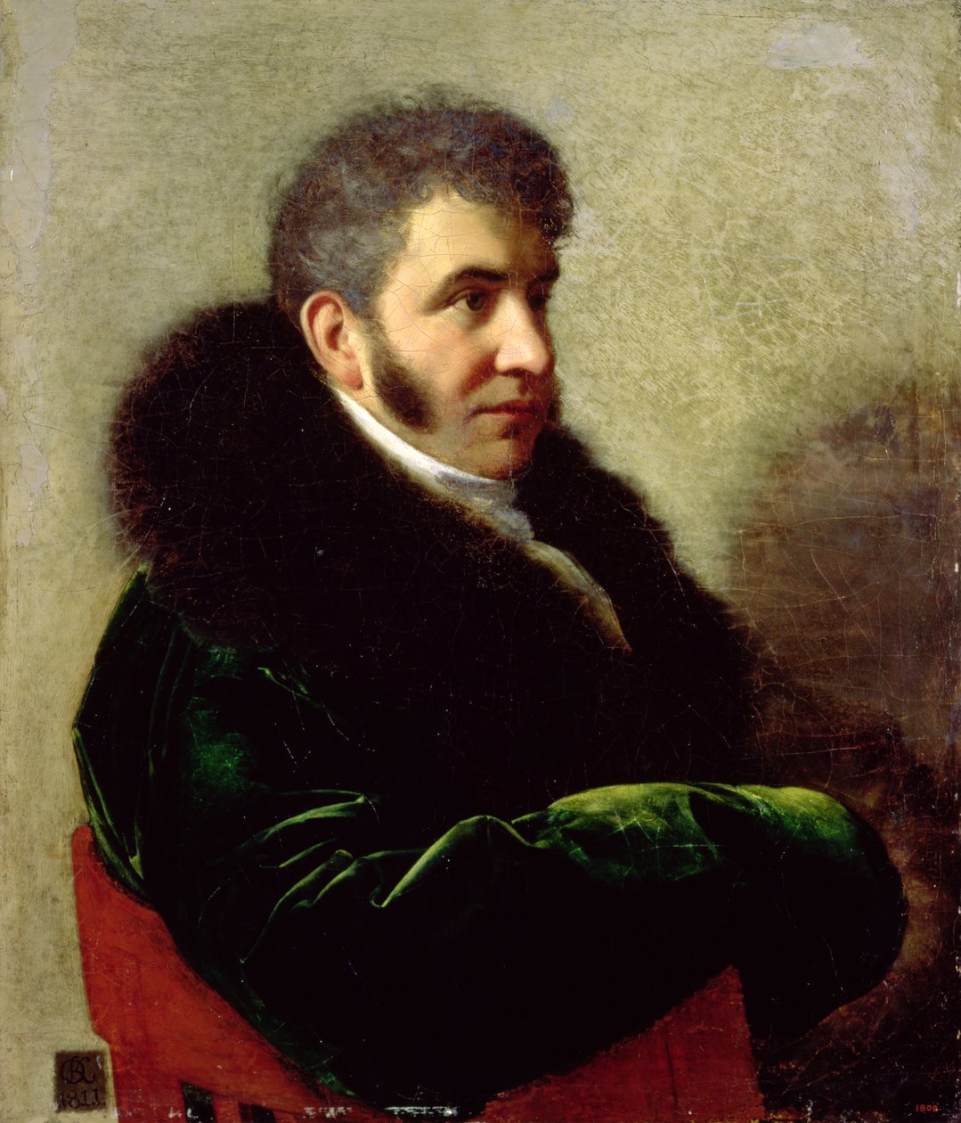 Ivan Alexeevich Gagarin（1771-1832）1811年的肖像 作者 奥雷斯特·阿达莫维奇·基普伦斯基
