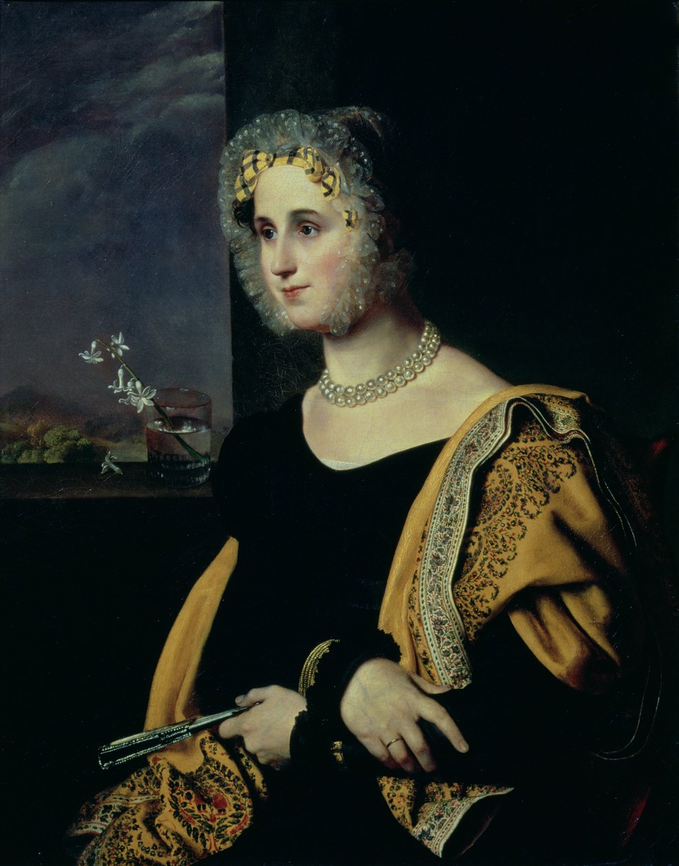 Ekaterina Avdulina，Yakovleva（1788-1832）1822-23的肖像 作者 奥雷斯特·阿达莫维奇·基普伦斯基