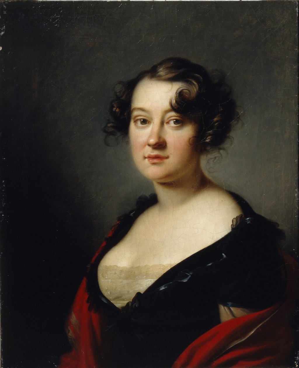Yelena Mikhaylovna Galitzine公主肖像1776-1856，1815年 作者 奥雷斯特·阿达莫维奇·基普伦斯基