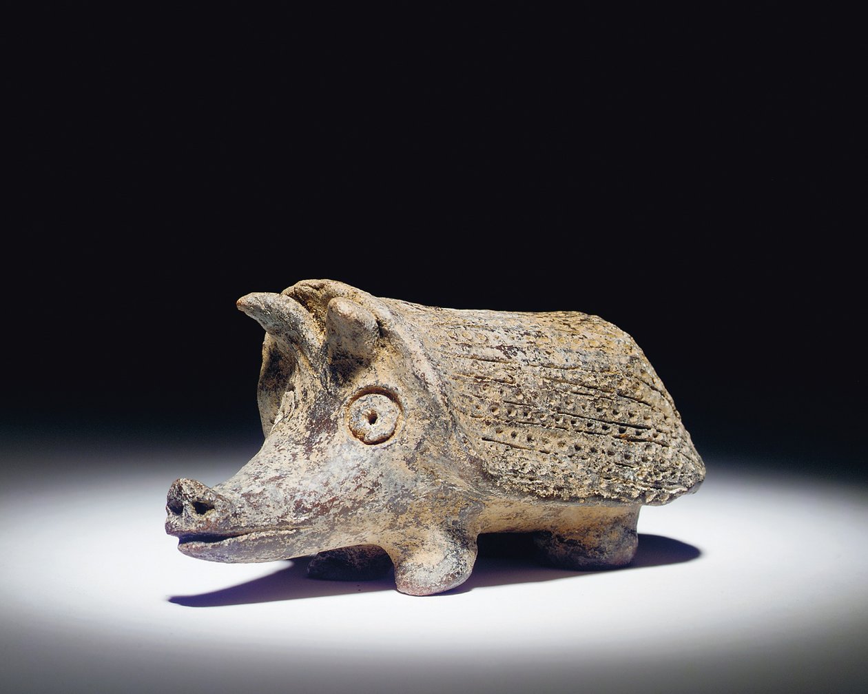 刺猬拨浪鼓，约公元前600年 作者 东方化斜体