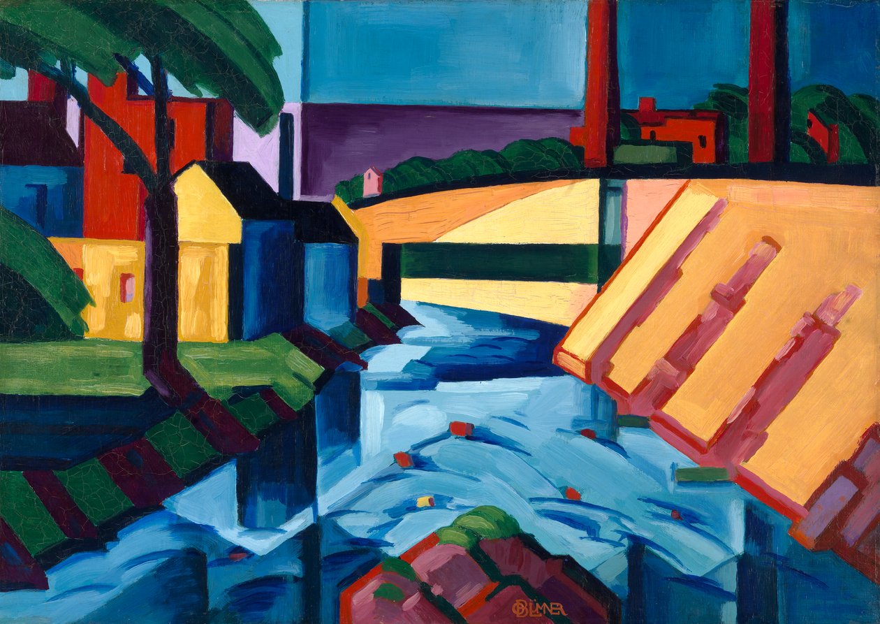 晚报》，1911-1917。 作者 奥斯卡·布鲁姆纳