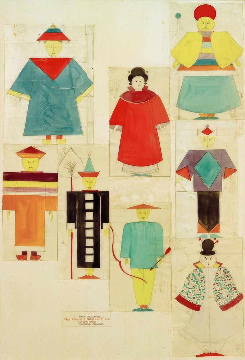 8夜莺到小雕像 作者 奥斯卡·施勒默（Oskar Schlemmer）