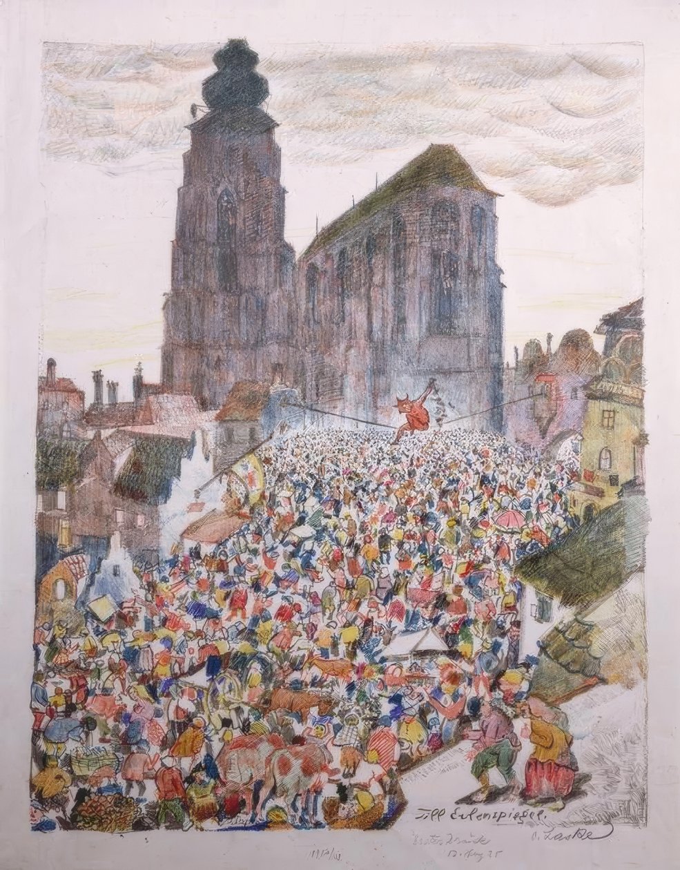 欧伦斯皮格尔（Eulenspiegel 作者 奥斯卡·拉斯克