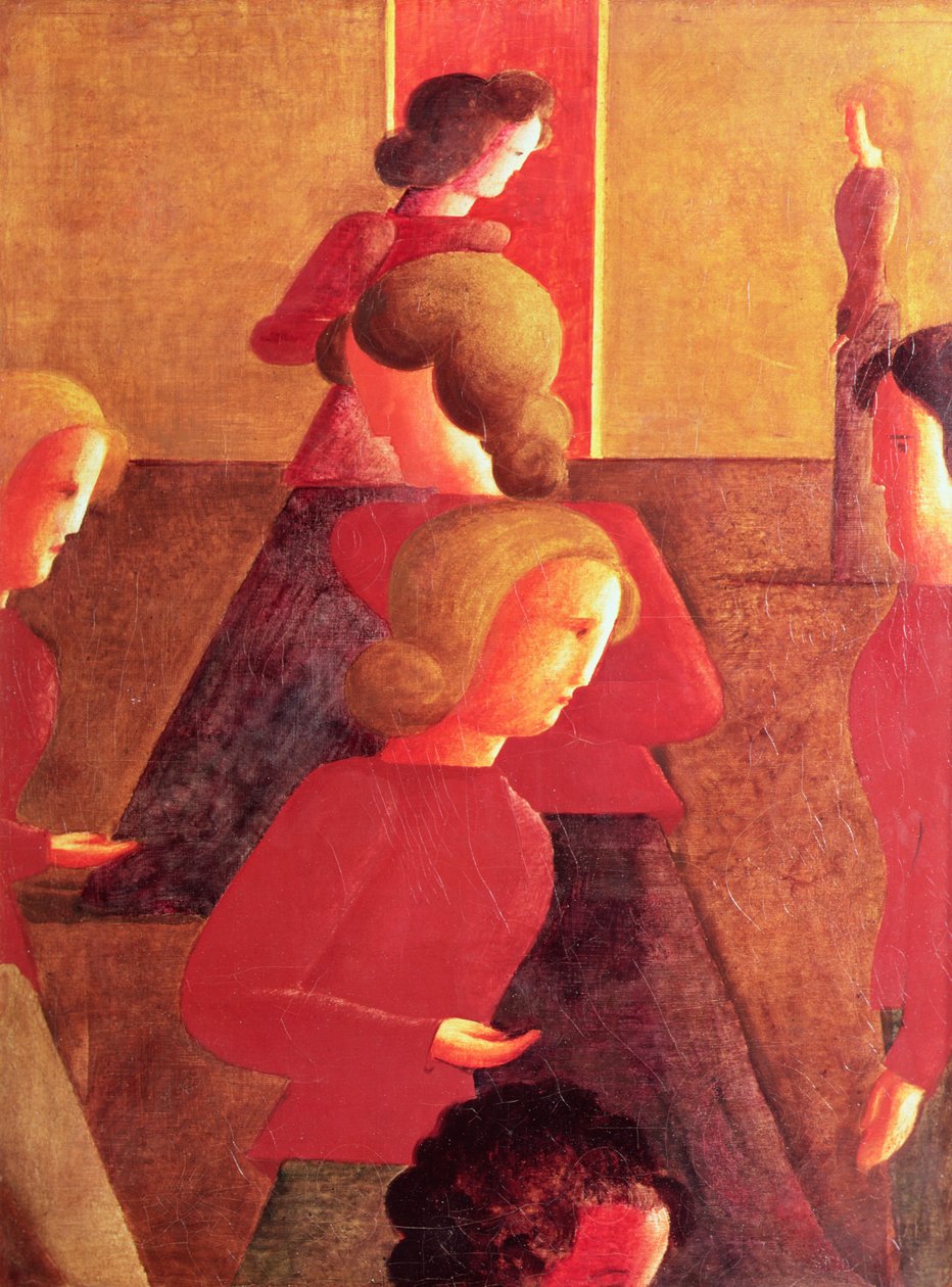 空间对抗 作者 奥斯卡·施勒默（Oskar Schlemmer）
