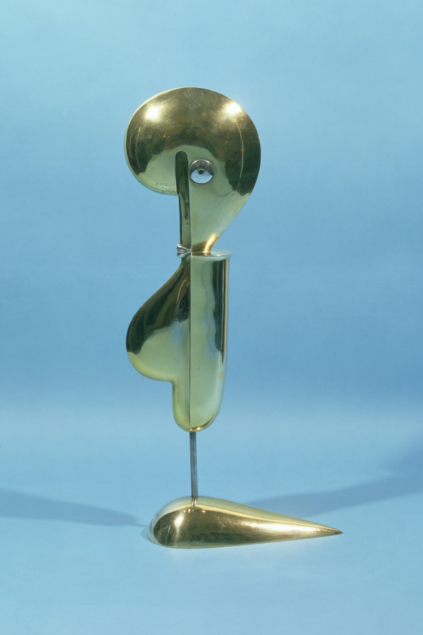 奇怪的抽象人物，1923年（青铜） 作者 奥斯卡·施勒默（Oskar Schlemmer）