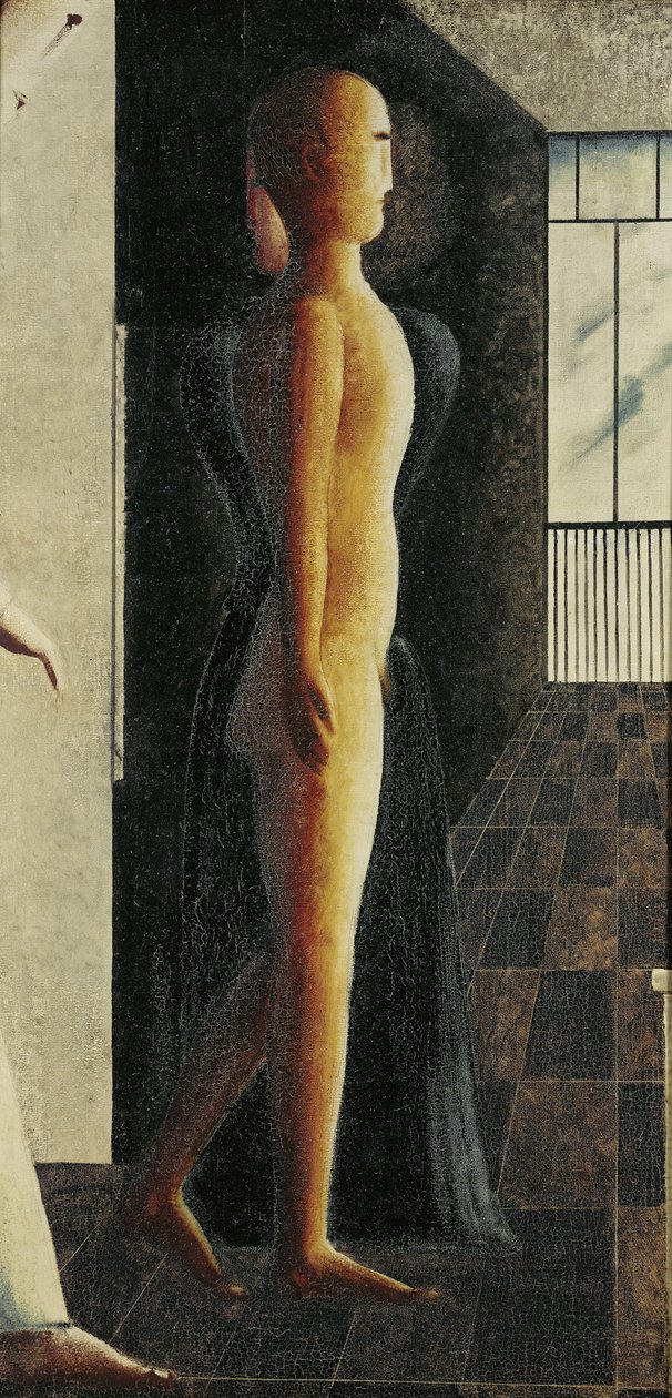 裸体，女人和未来，1925年。 作者 奥斯卡·施勒默（Oskar Schlemmer）